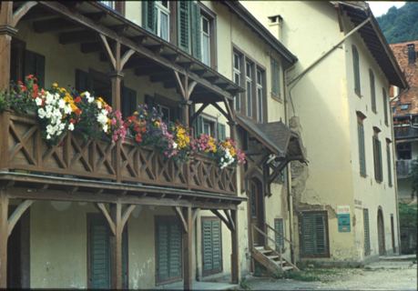 Vorschau: D1 - 35 Bad Flüh, Fassade gegen Badweg