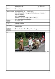Vorschau: I . 401 - 413, Sternenbergfest 2012