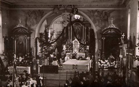 Vorschau: K - 618, Gottesdienst an Fronleichnam ca. 1952