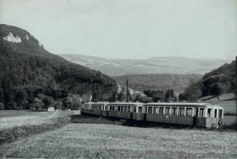 Vorschau: A - 29, Birsigtalbahn bei Flüh 1955