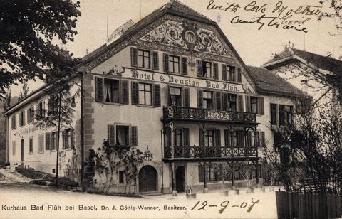 Vorschau: D1 - 22 A , Bad Flüh um 1907