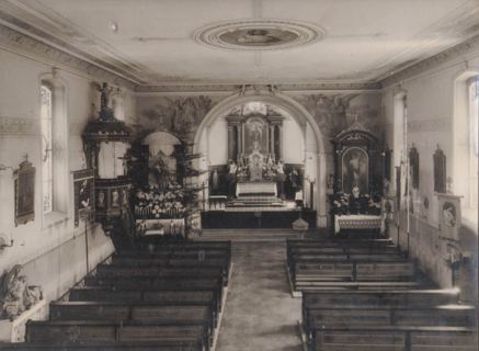 Vorschau: C1 - 421, Pfarrrkirche, Inneres vor 1960