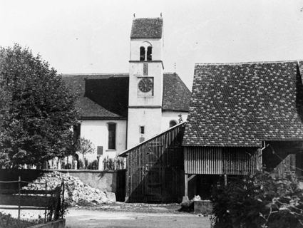 Vorschau: C1 - 406 Pfarrkirche von Süden, vor 1960