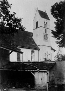 Vorschau: C1 - 401,  Pfarrkirche ca. 1945