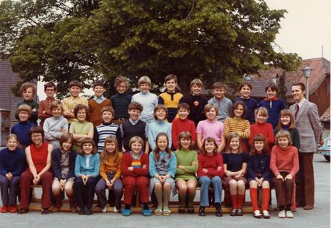Vorschau: K - 229, Schulfoto Hofstetten um 1971