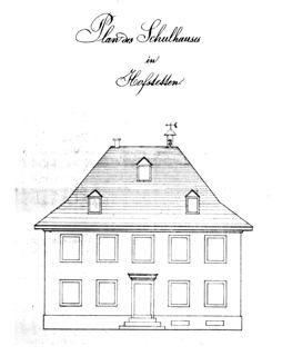 Vorschau: C1 - 121, Schulhaus 1833, Fassade A