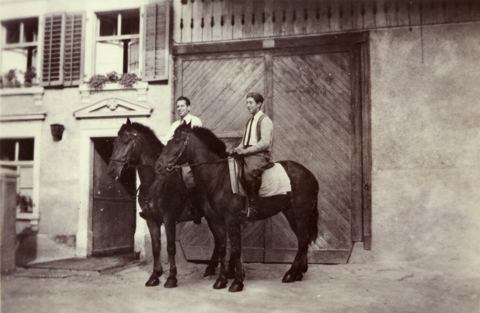 Vorschau: N - 34, Arthur Kaiser zu Pferd