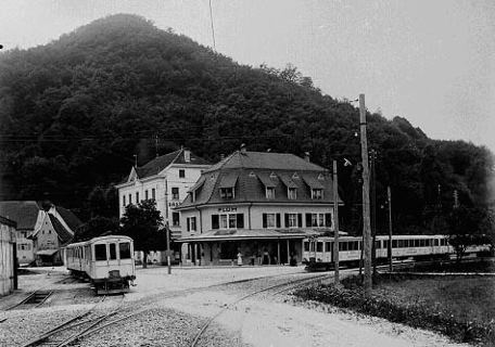 Vorschau: B - 126 Flüh-Bättwil Station 1912