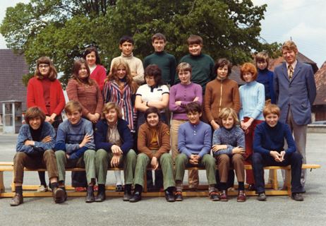 Vorschau: K - 237, Schulfoto Oberschule Hofstetten ca. 1972