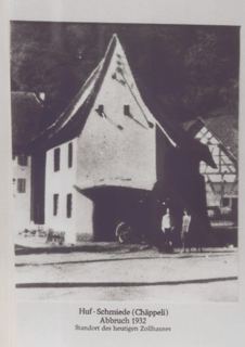 Vorschau: D2 - 37, Schmiede vor 1938