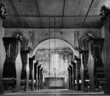 Vorschau: C1 - 308 Johanneskapelle, Inneres um 1960