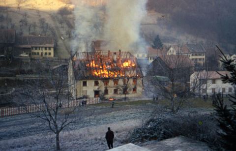 Vorschau: D1 - 39 B  Bad Flüh, Abbruch durch Abbrennen A
