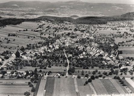 Vorschau: B - 021  Flugaufnahme Hofstetten 1955