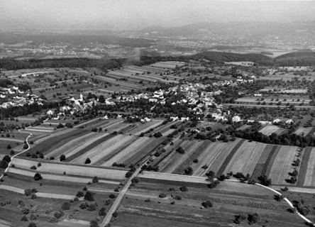 Vorschau: B - 024 Flugaufnahme Hofstetten 1970