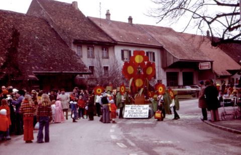 I - 101, Fasnacht 1973, Wagen der Waldchuze.JPG