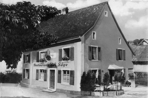 Vorschau: D2 - 10  Restaurant Säge ca. 1970