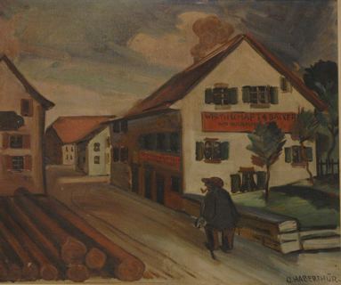 Vorschau: D2 - 31, Rest. Sternenberg, Ölbild