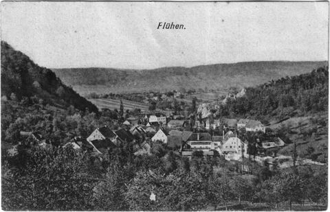 Vorschau: B - 182, Flühen Postkarte