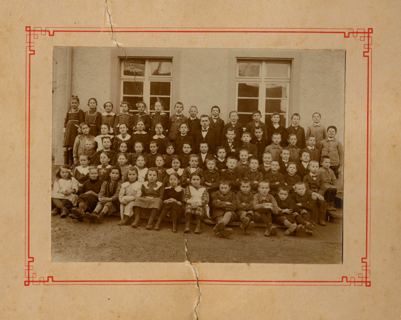 Vorschau: K - 207 B Schulfoto Primarschule Hofstetten 1922