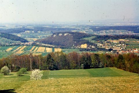 Vorschau: B - 038, Hofstetten-Flüh vom Blauen aus 1985